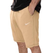 VINTAGE NIKE CLASSIC SWOOSH CUSTOM MADE SANDSTONE SHORTS