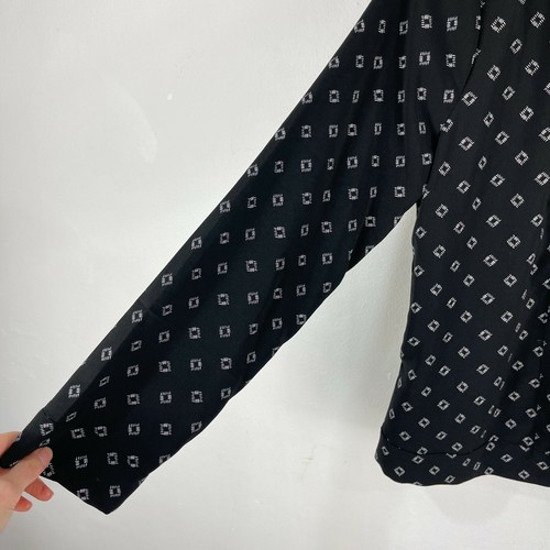 Jeanswest Jacket Womens 10 Black Long Sleeve Open Front 217.26 - Picture 4 of 6