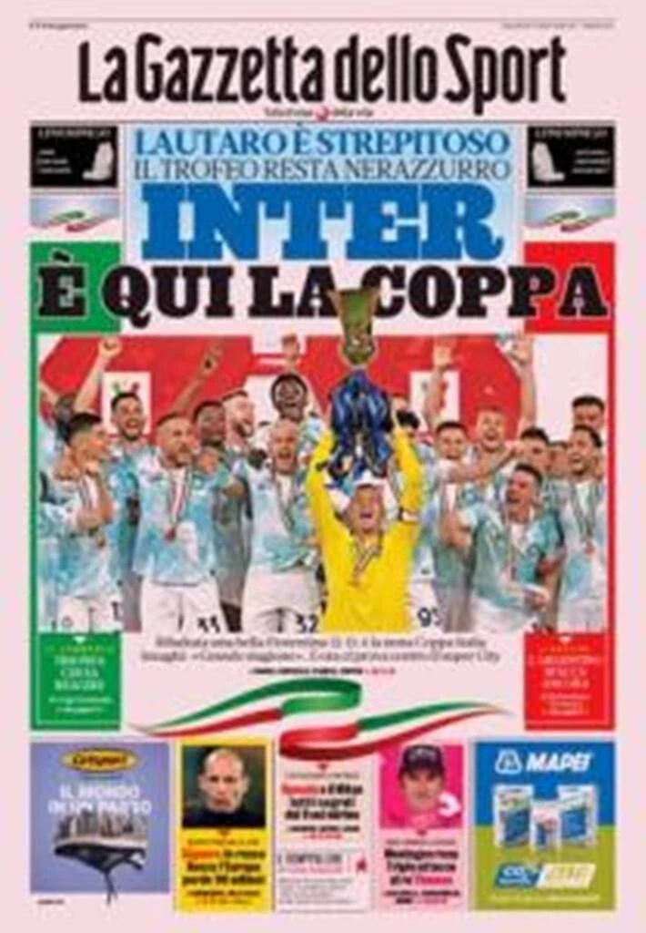 LA GAZZETTA DELLO sport illustrata-n.9 1981-Inter-Prime pagine storiche- EUR 14,90 - IT