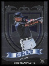 2021 Panini Chronicles #25 Cristian Pache Atlanta Braves Crusade Baseball Card