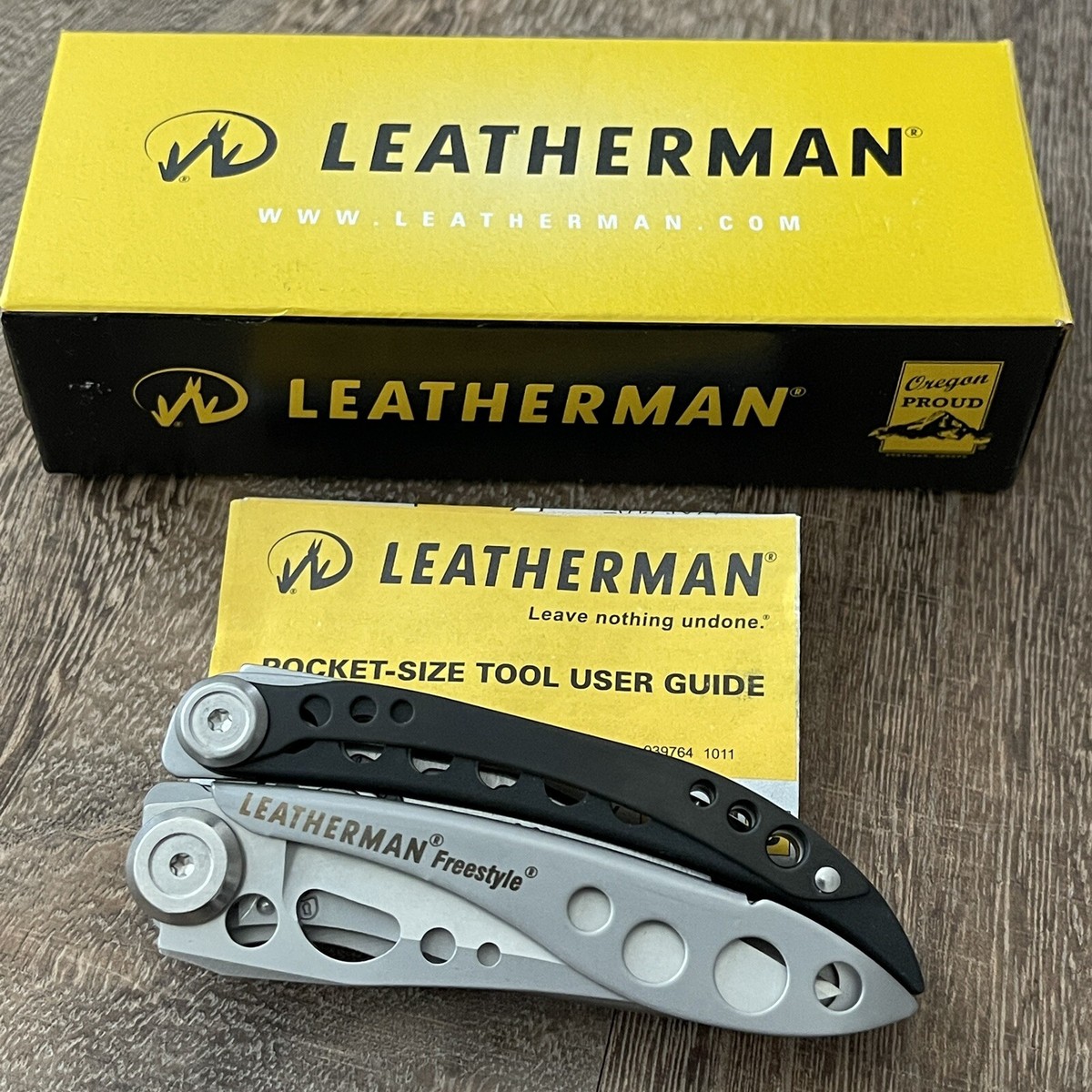 Leatherman Freestyle multitool with classic vintage design