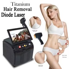 Diode Laser Hair Removal Ice Titanium 755 808 1064nm Body Hair Epilator Machine