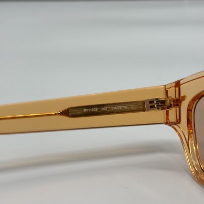 NEW BOTTEGA VENETA SUNGLASSES, BV1122S 007 , WOMEN CAT EYE WOMEN EYEWEAR NEW BOTTEGA VENETA BV1122S 007 ORANGE BEIGE SQUARE WOMEN  main image 3