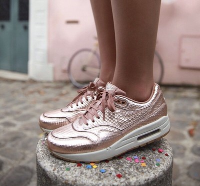 Rose Gold Snakeskin Nike Air Max Vintage Rare 8 | eBay