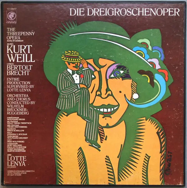 2xLP Kurt Weill / Bertolt Brecht Die Dreigroschenoper (The