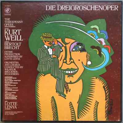 2xLP Kurt Weill / Bertolt Brecht Die Dreigroschenoper (The