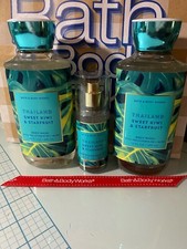 Bath Body Works THAILAND SWEET KIWI STARFRUIT Lot x3 1 Travel 2 Full Size NEW