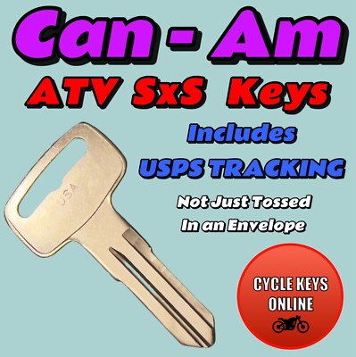 Can-Am Maverick / Defender / Outlander Keys Cut by Code to key codes ...