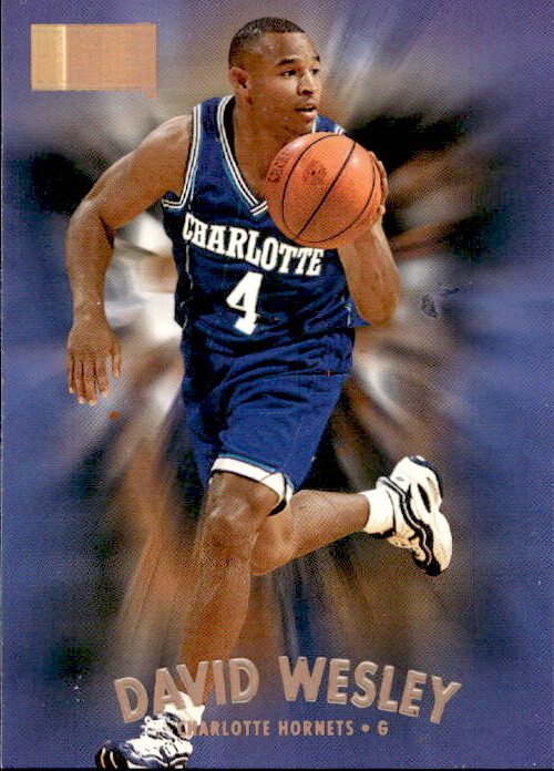1997-98 SkyBox Premium David Wesley 168 Charlotte Hornets
