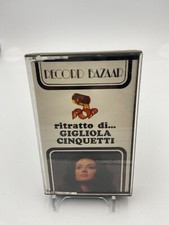 MUSICASSETTA Tape Gigliola Cinquetti Ritratto Di  Italia Tape Vintage Vocal