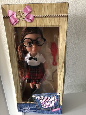 Texas Girl 12  Doll Made With Care For HEB, New Sealed Box, Age 3+