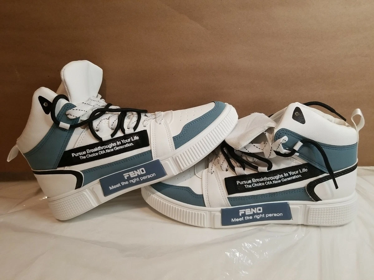 Feno Mens Shoes White Size 8. eBay