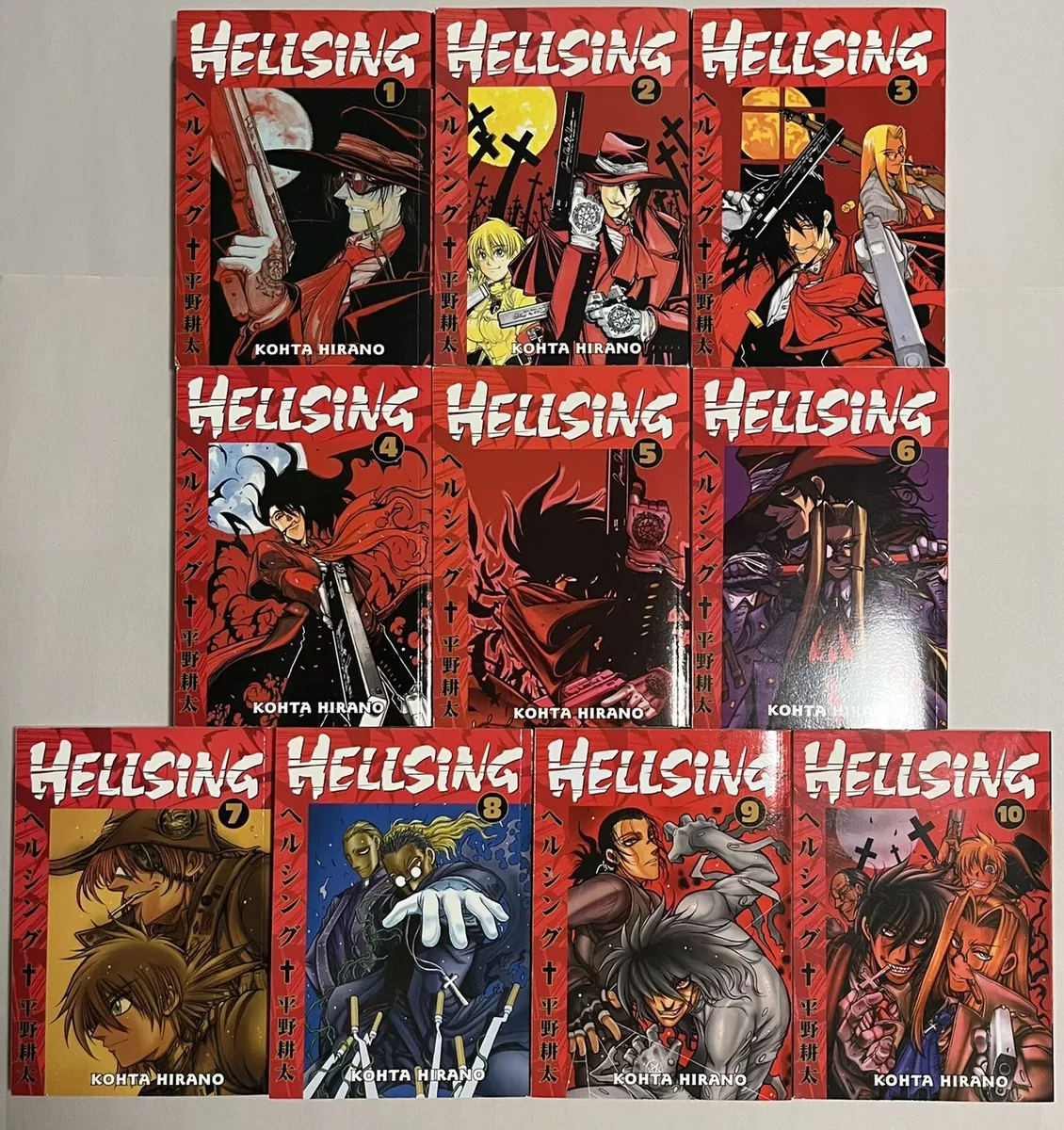 Coleção: Hellsing (Nova Edição: Vol. 01 ao 10)