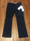 Girls' Flat Front Stretch Uniform Pants Blue Navy - Cat & Jack - Size: 4