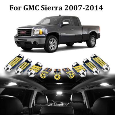 14 Canbus Interior LED Package Kit for 2007-2013 GMC Sierra / chevy Silverado