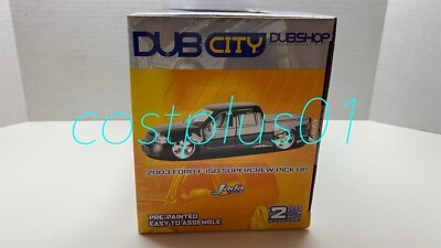 JADA DUB CITY 2003 FORD F 150 F150 SUPERCREW PICKUP 1:24 BLUE