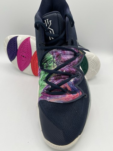 Nike Kyrie 5 Galaxy Blue Mens Basketball Shoes AO2918-900 Size 10.5 Multi Color - Picture 6 of 11