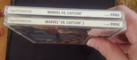 Dreamcast lot, Marvel vs. Capcom and Marvel vs. Capcom 2 CIB