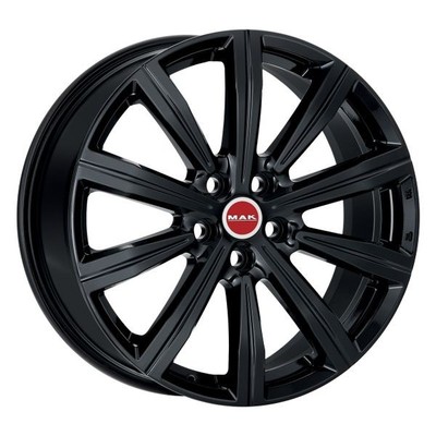 1x MAK BIRMINGHAM UNIVERSAL gloss black 9.0Jx20 5x120 ET41