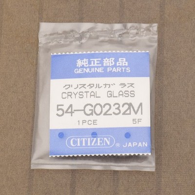 Citizen 54-G0232MWatch Crystal Genuine NOS Watchmakers Part Sealed (CIT)