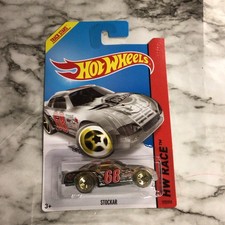 Silver 68 Stockar Hot Wheels HW Race Diecast Car 022124AST