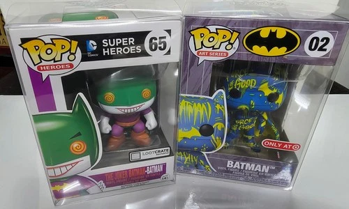 2 Batman Pop Vinyl Figures