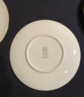 Lenox China Dinnerware X304 Roselyn 6” Bread Plates Pink Rose Gold Trim Set Of 7 — photo 4