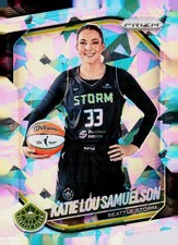 2025 Panini Prizm WNBA #82 Katie Lou Samuelson Ice Prizm
