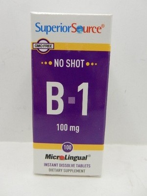 Superior Source No Shot B-1 100mg, 100 count