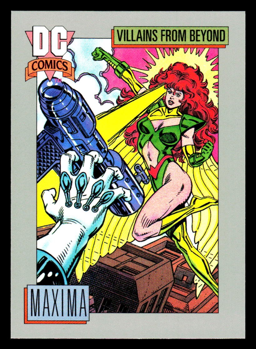 1992 Impel DC Cosmic #136 Maxima