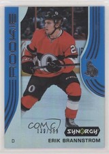 2019-20 Upper Deck Synergy Rookies Blue 139/399 Erik Brannstrom #77 fi2