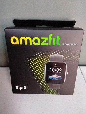 Amazfit Bip 3 Smartwatch Black New & Sealed! 