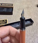 Harley-Davidson Fountain Pen Orange With Lather Case. Brand New. — photo 9