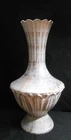 VINTAGE ROYAL HAEGER LARGE GOLD TWEED GRECIAN STYLE VASE #424~14" TALL