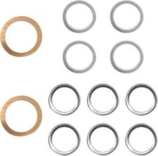 Transfer Differential Case Drain Plug Crush Gasket Kit - 12PC Size: Gasket 2