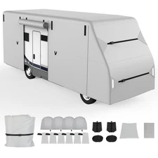 29-32FT Oxford RV Cover Class C Upgraded 7 Layers Anti-UV Top Panel