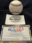 OFFICIAL MLB BASEBALL SIGNED BY ANGEL BERROA 2003 A.L. ROY— TRISTAR AUTHENTIC