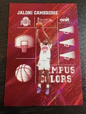 Jaloni Cambridge 2025-26 ONIT Ohio State Women’s Basketball Campus Color Shimmer