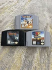 N64 Game Lot (Star Wars, Turok 2, Vigilante 8)