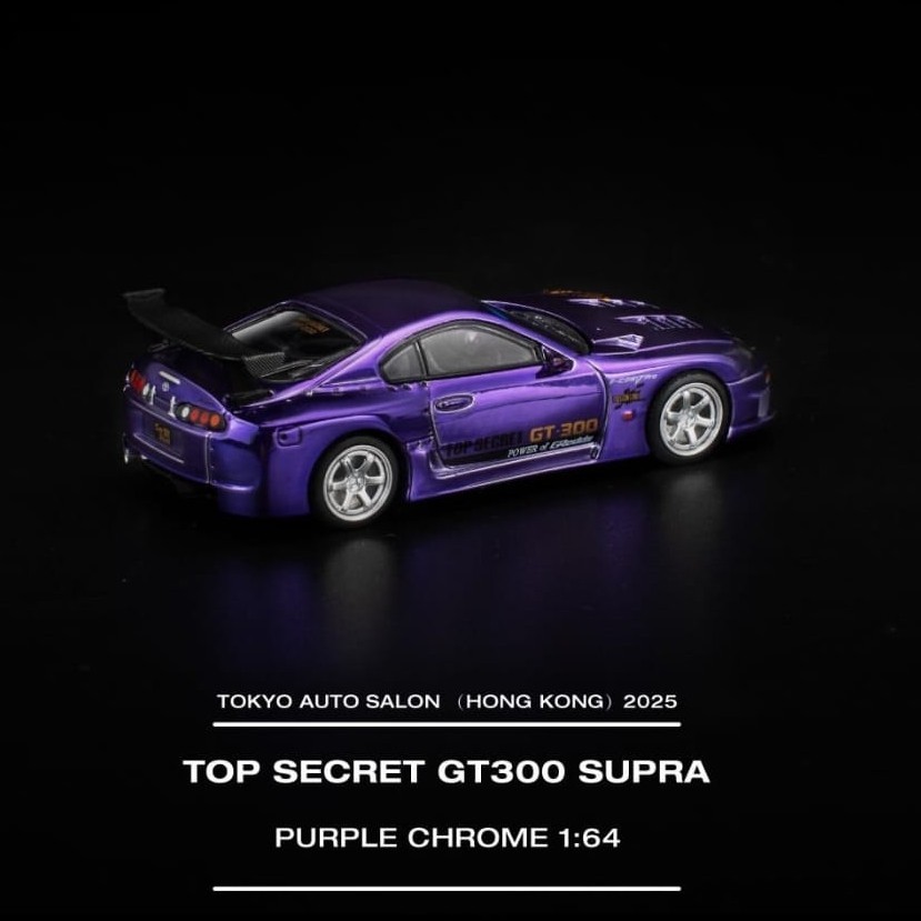 POPRACE 2025 Hong Kong Tokyo Auto Salon PR64-458 Top Secret GT300