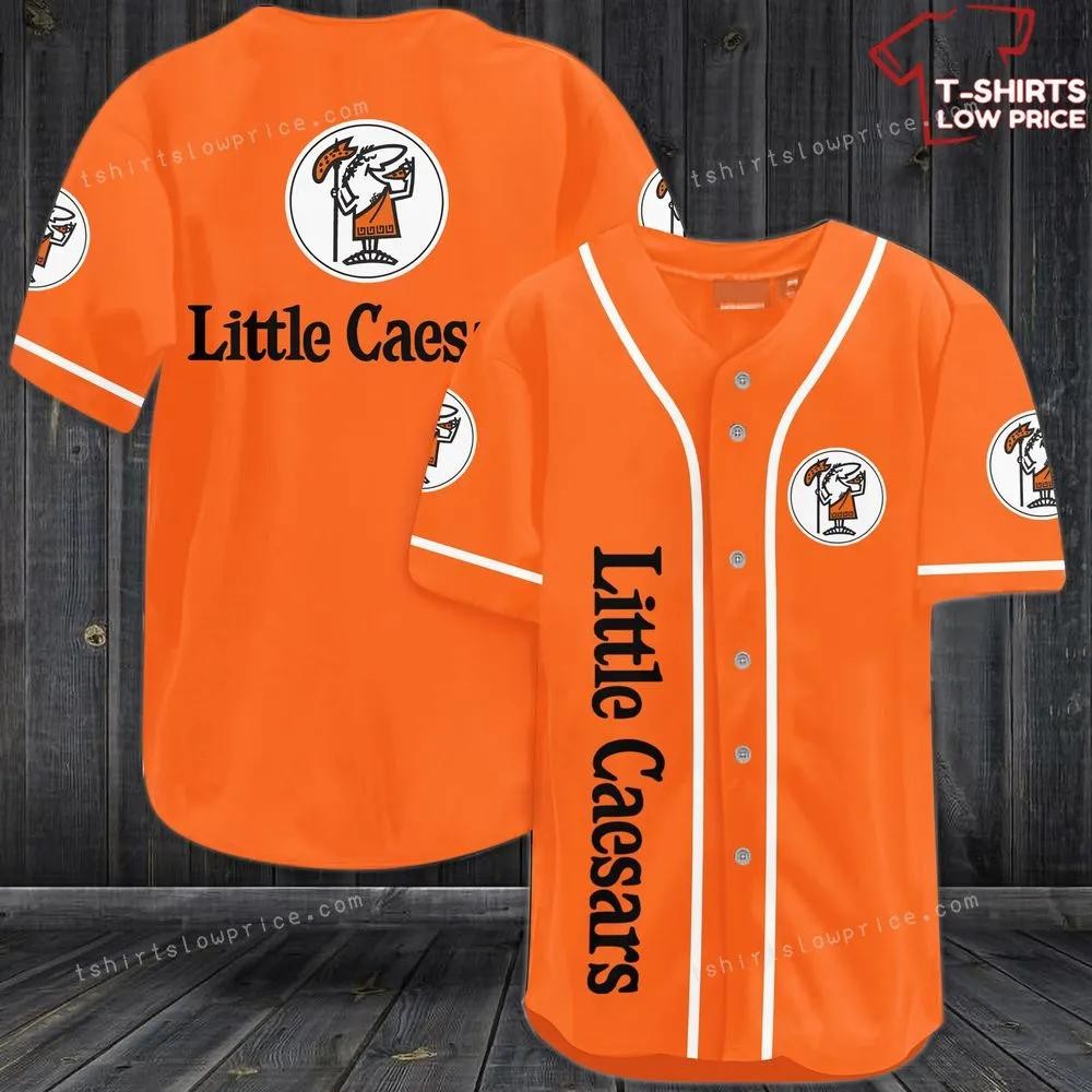Little Caesars Orange Baseball Jersey_9zl_69 | eBay