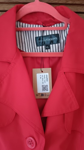 Schöner sportlicher Trenchcoat von KappAhl Gr. XL Neu - Bild 4 von 4
