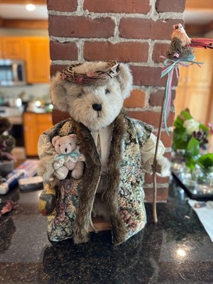 Bonnie Bears  Kringle  Santa Bear 22  Signed 1993 Handmade Artist Teddy Bears