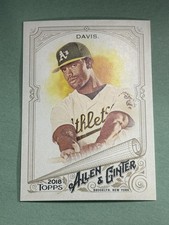 Khris Davis 2018 Topps Allen & Ginter Oakland Athletics #181 FF250