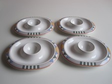 THOMAS WAVE Serie EL PASO 4 EIERBECHER ovale Form mit Ablage TOP-Zustand