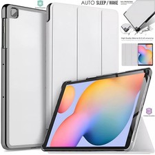 Smart Case For Samsung Tab S6 Lite SM-P610/P615 Stand Cover & Auto Wake/Sleep UK