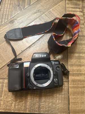 Nikon F-801 Black DSLR 35mm Film Camera Body Only Untested | eBay