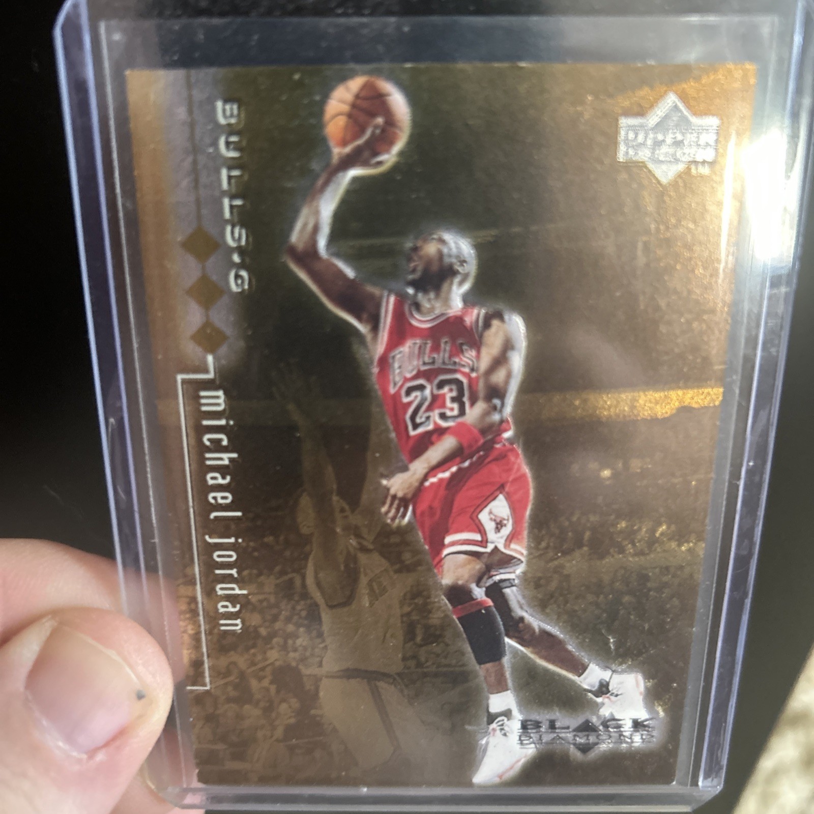 1998 UPPER DECK  BLACK DIAMOND MICHAEL JORDAN (TRIPLE DIAMOND /1500) #22 