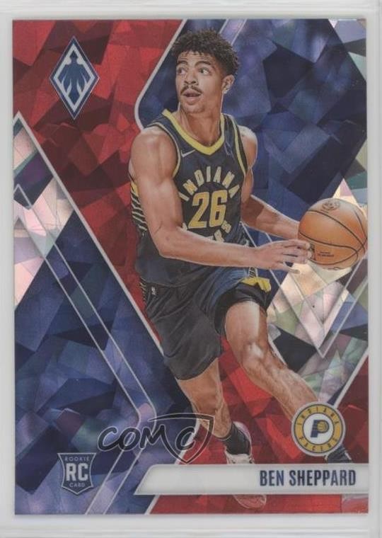 2023-24 Panini Phoenix Rookies Red Ice Phoenix Ben Sheppard #253 1bu3