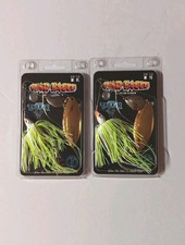 2 War Eagle Trokar Spinnerbait 1/2 oz. White Chartreuse